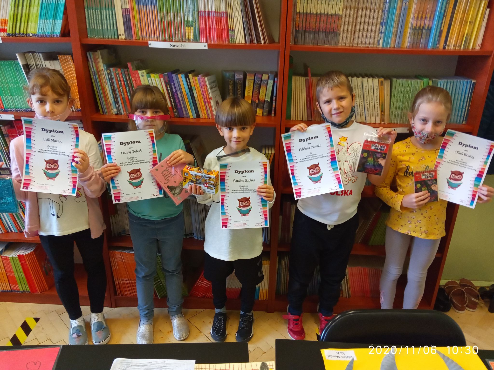 Wyniki konkursu bibliotecznego 